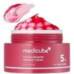 medicube TXA+Niacinamide Capsule Cream | Dual Radiance Moisturizer, Ideal for Use After Spot Care | For Uneven Skin Tone, Texture & Hydration | 99% Pure Tranexamic Acid | Korean Skincare | 1.94o